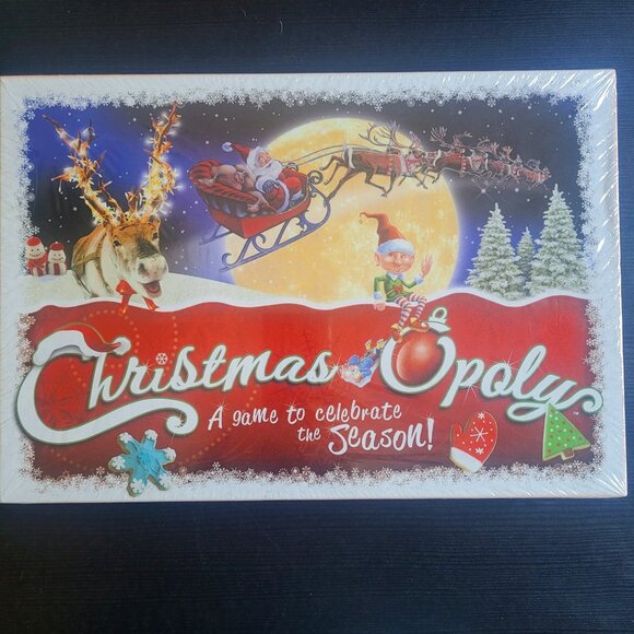 New Sealed in Box - Christmas Opoly - A Family Game to Celebrate the Season - Picture 1 of 9